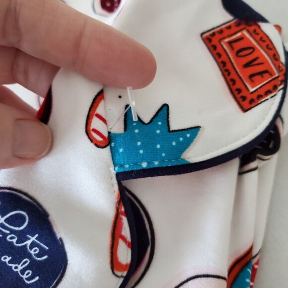 NWOT Kate Spade "Holiday Cookies" Soft Christmas Pajama 2-pc Set Sz L Pyjamacore - Picture 8 of 12